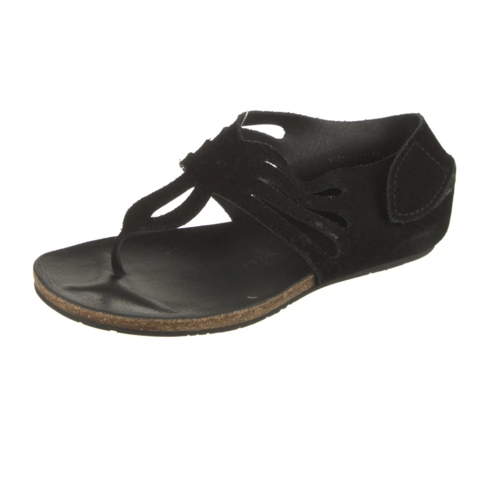 Pedro Garcia black suede sandals